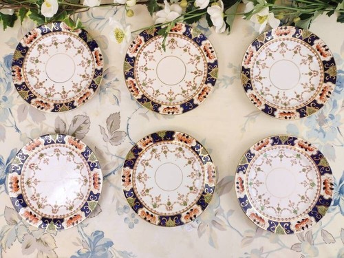 Assiettes thé royal - à,
