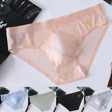 Slip homme transparent en soie