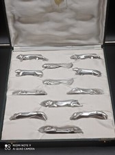 12 Portes Couteaux en métal