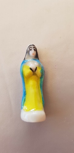 Fève crèche vierge marie - crèche,