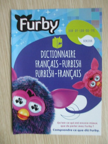 Furby dictionnaire francais - furby,
