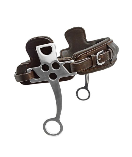 Hackamore acciaio inox con - hackamore, in