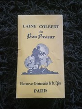 LOT DE 15 écheveaux de LAINE COLBERT DMC 100% pure laine broderie tapisserie
