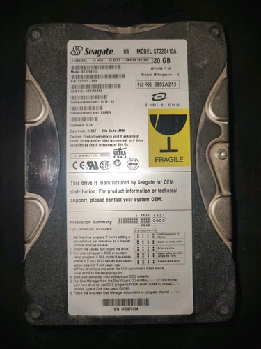 Disque dur ide pata go - disque, 20