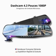 Dashcam Rétroviseur Double