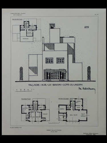 Robert mallet stevens projet - robert, mallet-stevens,