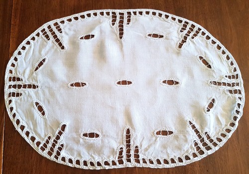 Napperon ancien coton - ancien,