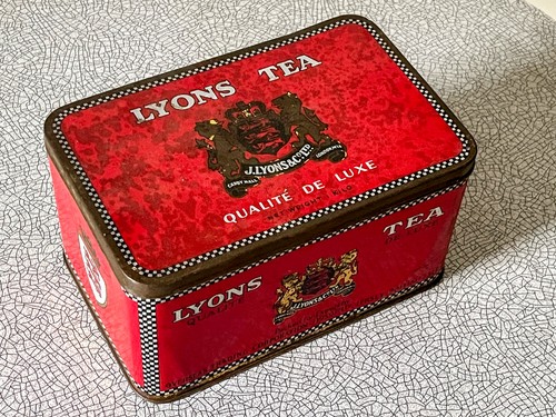 Boîte thé ancienne lyons - ancienne,,