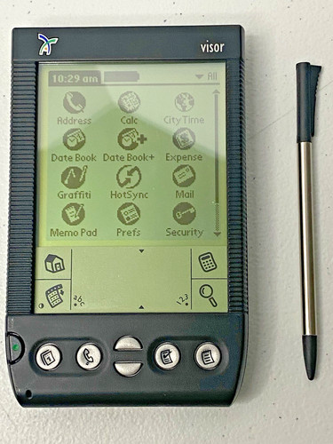Pda handspring visor - pda,