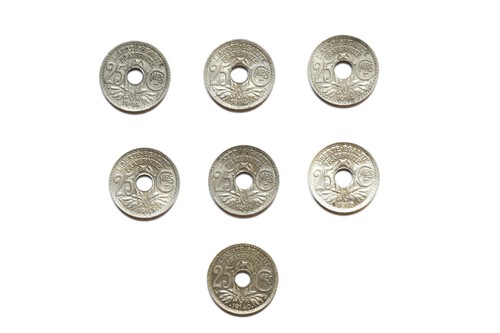 Lot lindauer 25 centimes - lot,