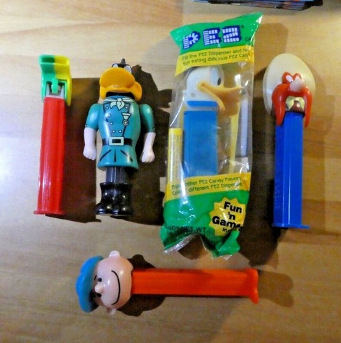 Lot pcs pez - 5, dispenser