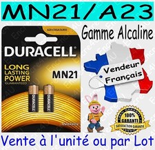 Piles DURACELL A23 MN21 Dispo aussi LR03 LR6 CR2016 CR2025 CR2032 CR2430 CR2450