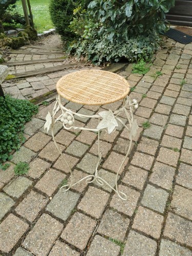 Tabouret pour fleurs osier - pour, en