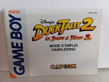 Duck Tales 2 Game Boy fah Notice Seule Très Bon État Manual Only !!!