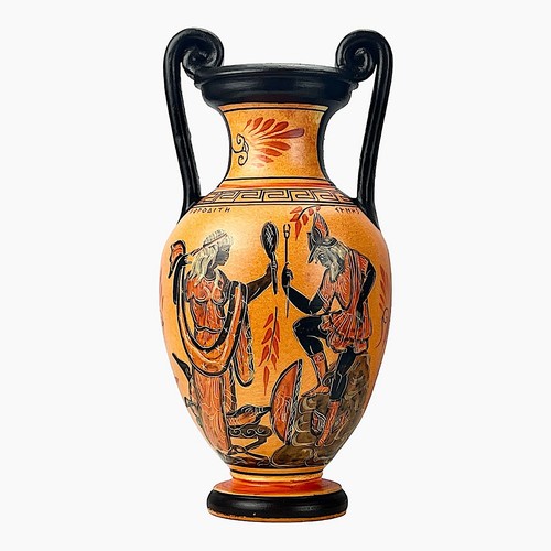 Pot vase déesse grecque