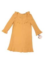 Mini robe jaune rouge