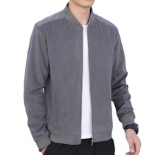 Hommes Velours Veste Aviateur