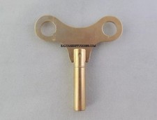 Clef clé papillon pour horloge pendule N° 4 = 3,25 mm key clock Großuhrschlüssel