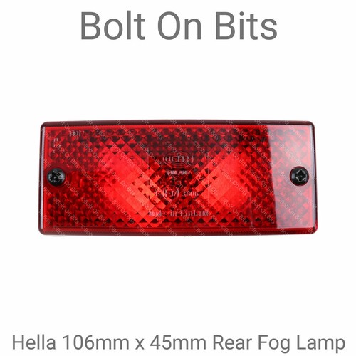 Hella arrière brouillard - hella,