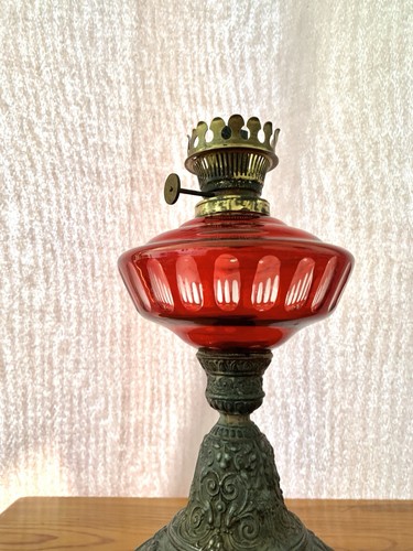 Lampe pétrole - lampe, à
