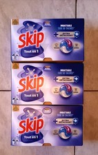 3 x Lessive Skip Capsules Tout