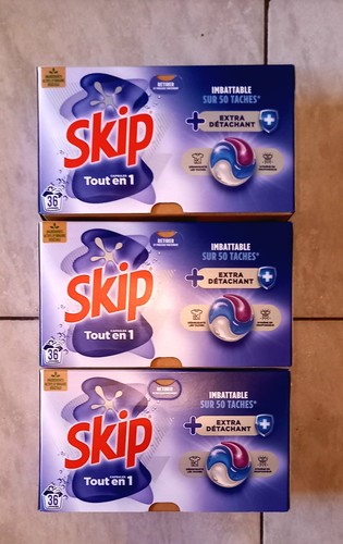 Lessive skip capsules tout - skip,