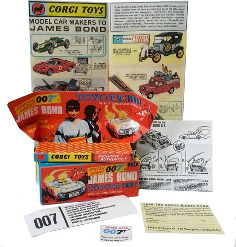 Corgi toys boîte box - , repro