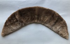 Ancien Col FOURRURE Véritable