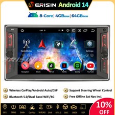 64GB Android 14 Autoradio GPS TNT pour Toyota Corolla RAV4 Vios Vitz Prado Hilux