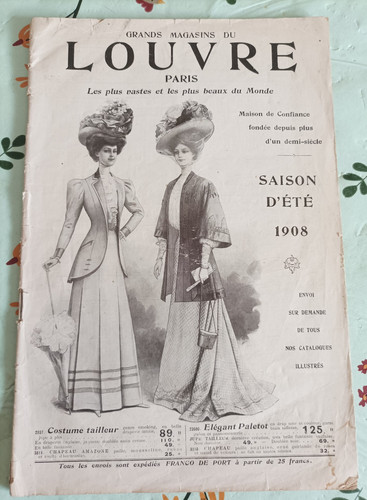 1908 ancien catalogue grand