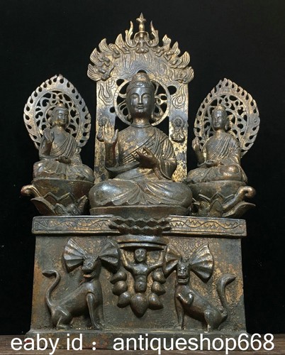 Old china bronze gilt - china,