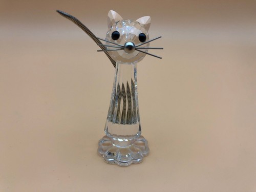 Figurine chat swarovski cm - figurine,
