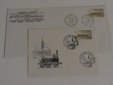2 cartes TRAIN/ 1ER