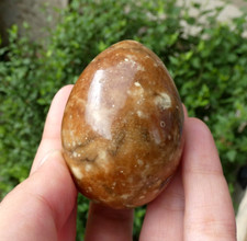 Oeuf Jaspe 5.5x4cm minéraux collection pierre soin reiki oeuf yoni lithothérapie