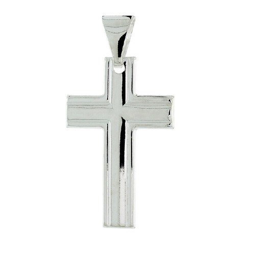 Argent sterling uni croix - sterling,