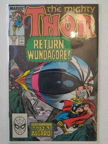 Thor 406 0 - 9.0, comics