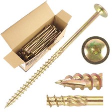 100 x vis à tête plate vis