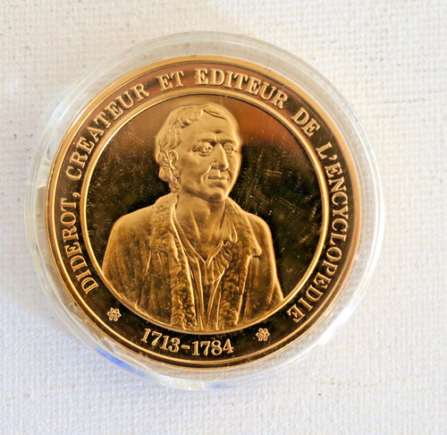 Médaille vermeil diderot - mÉdaille,