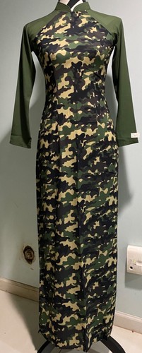 áo dài hoa rừng - Áo,