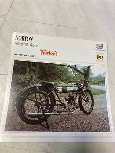 Norton 500 cm3 old miracle - ",