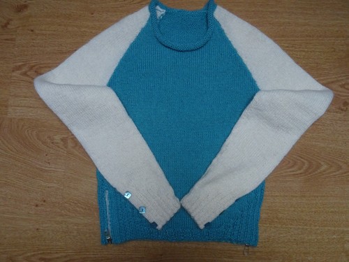 Pull fille encolure ronde