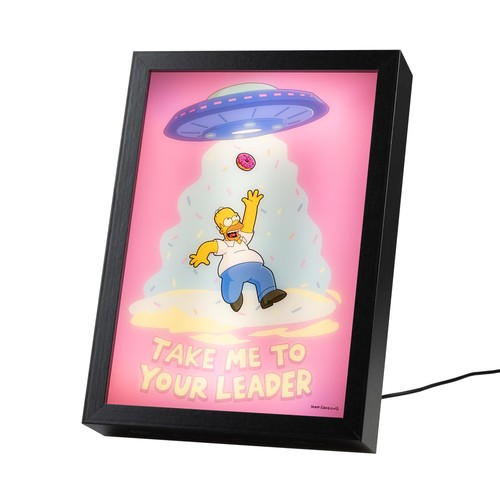 Cadre lumineux les simpson - lumineux,