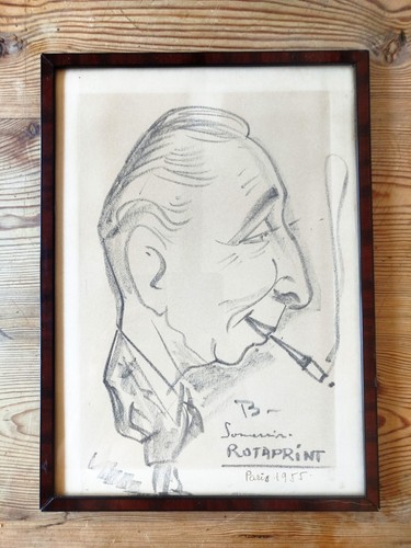 Caricature ancienne originale