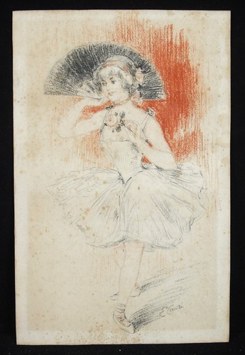 Dessin original aux pastels