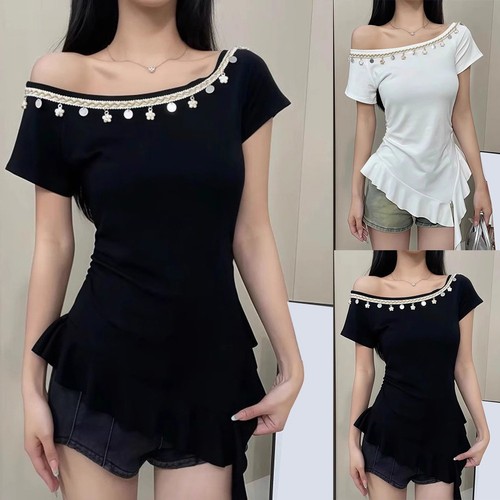 Shirt femme décor - t,