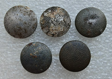 Lot de 5 boutons aluminium