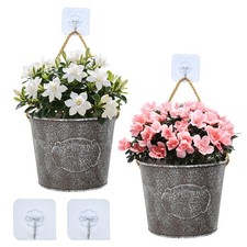 2 Pièces Pots de Fleurs à