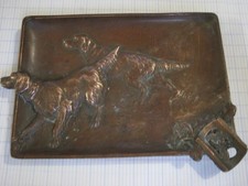 ANCIEN CENDRIER EN BRONZE