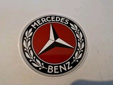 Stickers Autocollant Adhésif Mercedes Benz 9 Cm Monomere Tres Collant Anti Uv