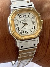 Montre Michel Herbelin 6640 watch  Acier Vintage Quartz  Homme Femme France